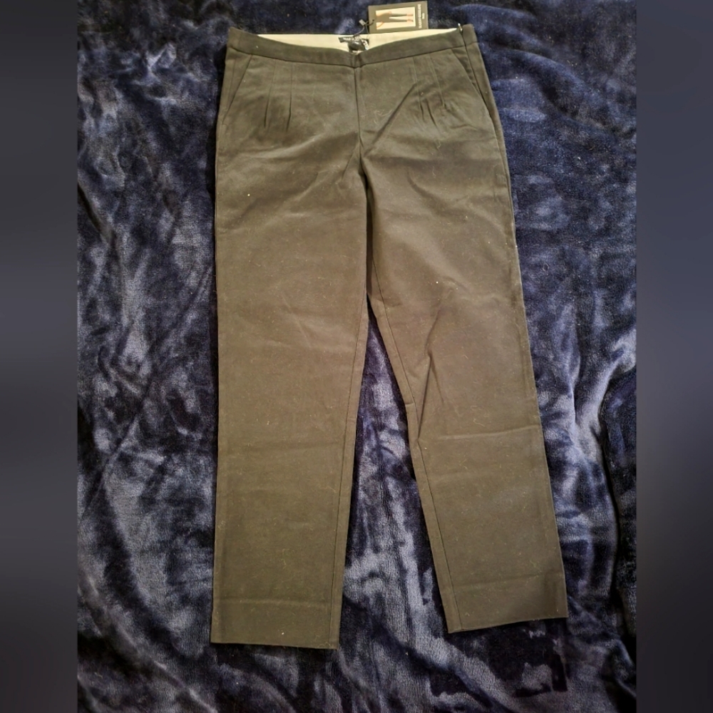 Mario Serrani NWT women's black stretch dress pants size 10